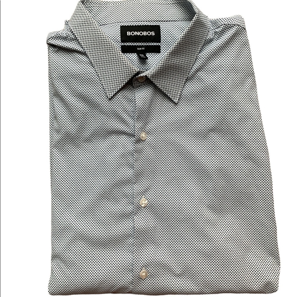 BONOBOS Men's Slim Fit Button Down Shirt